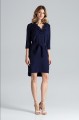 sukienka granat asee