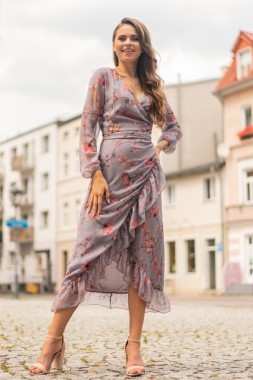 Zwiewna sukienka maxi