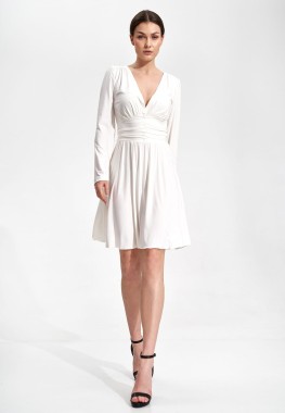 Sukienka mini rozkloszowana