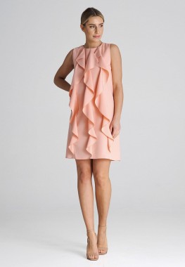 Sukienka z falbanami 