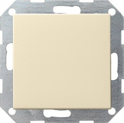 Łącznik przyciskowy z klawiszem System 55 kremowy-012601