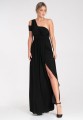 czarna sukienka maxi z rozcięciem asee.jpg