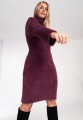 sukienka dzianinowa bordowa asee.jpg