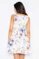 sukienka mini w kwiaty asee