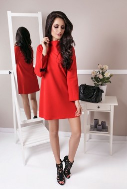 Sukienka trapezowa mini