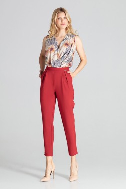 Spodnie damskie z kieszeniami